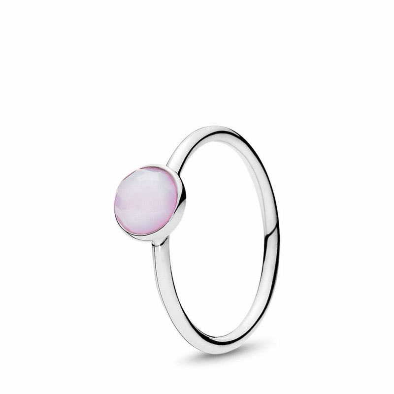 Pandora October Droplet Ring Silver Egypt JL3128049